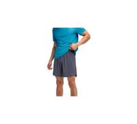 Pantaloncini hoka glide 7in grigio 2 in 1 da uomo