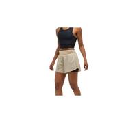 Pantaloncini hoka skyglide beige 2 in 1 da donna