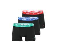 Nike Trunk 3PK Intimo, Blk-STDM Grn/GME Royal/Uni Red WB, S Uomo