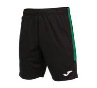 Joma Bermuda Eco Championship, Nero Verde, XS Uomo
