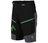 KARPOS 2500680-102 Rapid Baggy S Pantaloncini Uomo Black/Dark Grey/Green Fluo Taglia XL