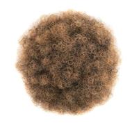 Pantaloncini Kinky Curly Hair Bun 8 '' Afro Puff Drawstring Ponytail Hair Extension sintetiche Afro Curly Buns per donne nere Hairpiece Ponytail Extension(1BT27)