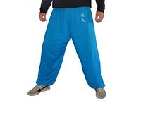 Pantaloncini Kung Fu Stile Tai Chi e Wing Chun Pantaloni Uomo Donna Ampi e Confortevoli in Viscosa, XL