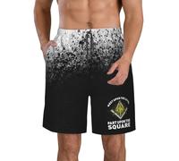 Pantaloncini Meet Upon The Level Masonic Swim Shorts per Spiaggia M