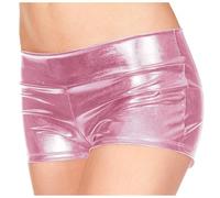 Pantaloncini metallizzati per rave e danza, imitazione con diverse opzioni | Progettato con la forma raffigurata. Adatto per l'uso quotidiano e per la rotazione del guardaroba. Disponibile nelle