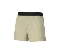 Pantaloncini mizuno core 5 5 pollici beige da uomo