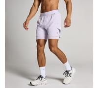 Pantaloncini MP uomo hybrid leggeri 2 in 1 da 5 - Uva scuro - XXL