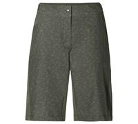 Vaude Bike Ledro Print Shorts Verde 40 Donna