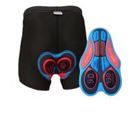 Pantaloncini Mtb Uomo, Pantaloncini Ciclismo Donna Pantaloncini da ciclismo con imbottitura in gel 20D Intimo antiurto for bici da strada MTB Mountain da uomo Ciclismo completamente traspirante(C,XS)