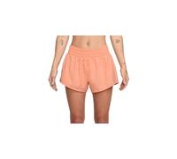 Pantaloncini da tennis da donna Nike Dri-Fit One 3in Short - apricot agate/reflective silver - Arancione