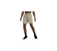 Pantaloncini nike form 7in beige da uomo