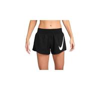 Pantaloncini nike one swoosh 3in neri da donna