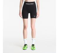 Pantaloncini Nike Pro Sealess Woen's High-Waisted 5" Biker Shorts Black/ White M