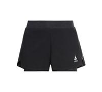 ODLO Zeroweight 3 Inch 2 In 1 Short W - Donna - Nero - Taglia L- modello 2024