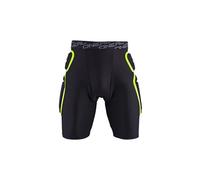 O'NEAL | Protezioni-Pantaloncini | Motocross Enduro Moto | Schiuma Eva ad Alta densità Durevole, Cuscinetti di Ventilazione integrati, Elastico in Vita | Trail Short | Adulto | Nero Lime | Taglia S