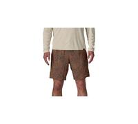 Pantaloncini patagonia multi trails 8 in marrone uomo