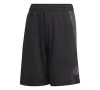 Pantaloncini per bambini adidas Aeroready Heather Noir 11/12 anni