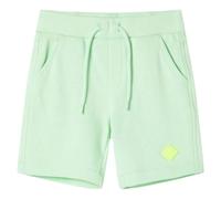 vidaXL Pantaloncini per Bambini con Coulisse Verde Brillante 128