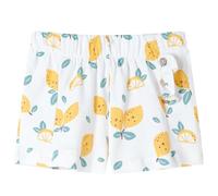 vidaXL Pantaloncini per Bambini Ecru 128