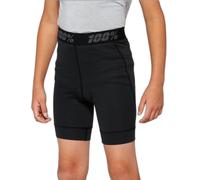 100% Ridecamp Pantaloncini da bicicletta per giovani, nero, taglia 26