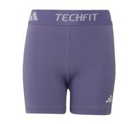 Pantaloncini per ragazze Adidas Girls Techfit Short Leggins - magic lilac/white - Viola (164 cm)