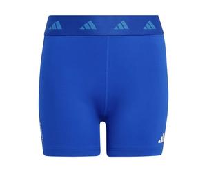 Pantaloncini per ragazze Adidas Techfit Short - royal blue/whiet - Blu (140 cm)