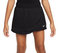 Pantaloncini per ragazze Nike Girls Breezy Mid-Rise - black/white - Nero (XL)