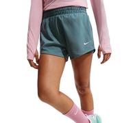 Pantaloncini per ragazze Nike Girls One - mineral slate/white - Turchese (M)