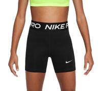 Pantaloncini per ragazze Nike Girls Pro Dri-Fit Shorts - black/white - Nero (L)