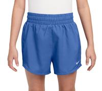 Pantaloncini per ragazze Nike Kids Dri-Fit One High-Waisted Woven Training - comet blue/white - Blu (XL)