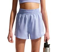 Pantaloncini per ragazze Nike Kids Dri-Fit One High-Waisted Woven Training - light thistle/white - Viola (L)