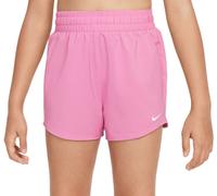 Pantaloncini per ragazze Nike Kids Dri-Fit One High-Waisted Woven Training - Rosa (L)