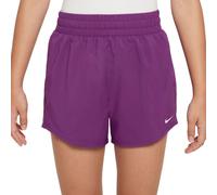 Pantaloncini per ragazze Nike Kids Dri-Fit One High-Waisted Woven Training - viotech/white - Viola (XL)