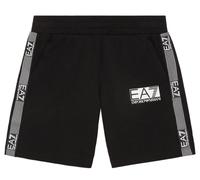 Pantaloncini per ragazzi EA7 Boy Jersey Bermuda - black - Nero (130 cm)