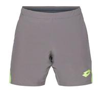Pantaloncini per ragazzi Lotto Jr Tech IV D1 7" - poppy seed gray - Grigio (M)