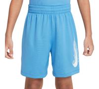 Pantaloncini per ragazzi Nike Kids Dri-FIT Multi Big Training - blue beyond/white - Blu (M)