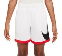 Nike Boy's Pantaloncini B Nk DF Multi+ Swoosh Short, White/Black/University Red, FV0269-100, M