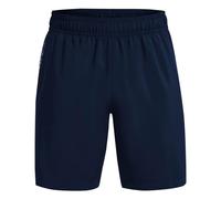 Pantaloncini per ragazzi Under Armour Boys' UA Woven Graphic Shorts - midnight navy/white - Blu (S)