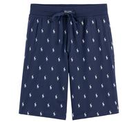 Polo Ralph Lauren Pantaloncini da pigiama in jersey con pony Blu notte/bianco Taglia S