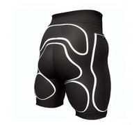 Pantaloncini protettivi per sci da uomo e donna, con imbottitura in EVA, per snowboard e pattinaggio su ghiaccio, con ginocchiere e gomitiere, tessuto traspirante in nylon spandex (L-Set)