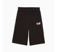 PUMA Shorts Mid 90s dal Taglio Morbido per Ragazzi 152, Black