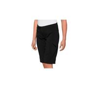 Pantaloncini ridecamp 100 da donna con fodera nera