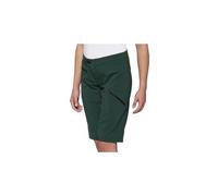Pantaloncini ridecamp da donna 100 verde bosco