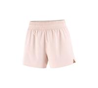 Pantaloncini salomon shkout easy 4in beige donna