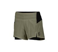 Pantaloncini scott hybrid endurance tech khaki da donna 2 in 1