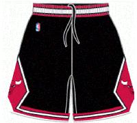 PANTALONCINI/SHORTS ADULTO-BASKET-VINTAGE NBA CHICAGO BULLS-MICHAEL JORDAN-NERI