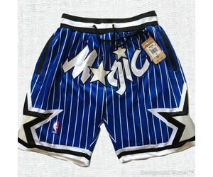 PANTALONCINI/SHORTS ADULTO CON TASCHE-BASKET-NBA-ORLANDO MAGIC-O'NEAL-BANCHERO