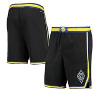 PANTALONCINI/SHORTS -BASKET NBA-GOLDEN STATE WARRIORS-CURRY-THOMPSON-BLACK/NERI