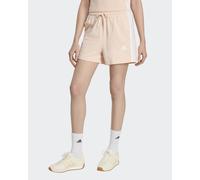 Pantaloncini Shorts DONNA Adidas Ess 3-Stripes SJ Cotton Rosa Con tasche