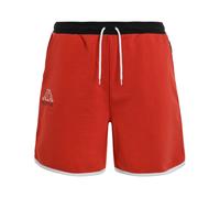 Pantaloncini Shorts UOMO Kappa Banda 222 Rosso LOGO ELE Cotone